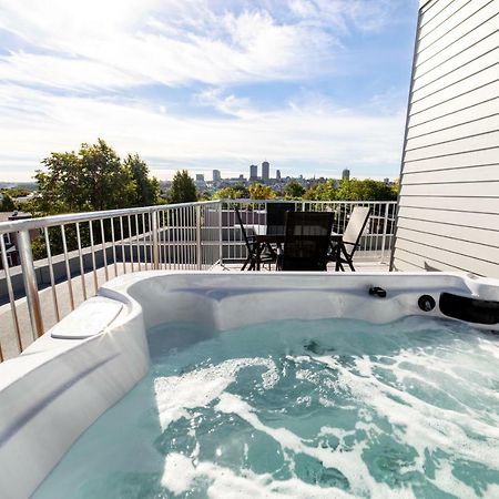 Aux Havres Urbains - Le Penthouse De La 3Ieme Avenue Leilighet Québec Eksteriør bilde