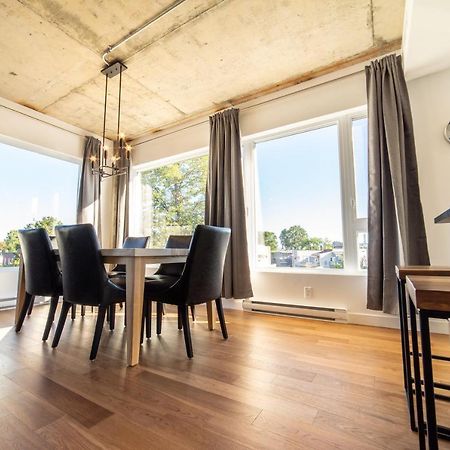 Aux Havres Urbains - Le Penthouse De La 3Ieme Avenue Leilighet Québec Eksteriør bilde