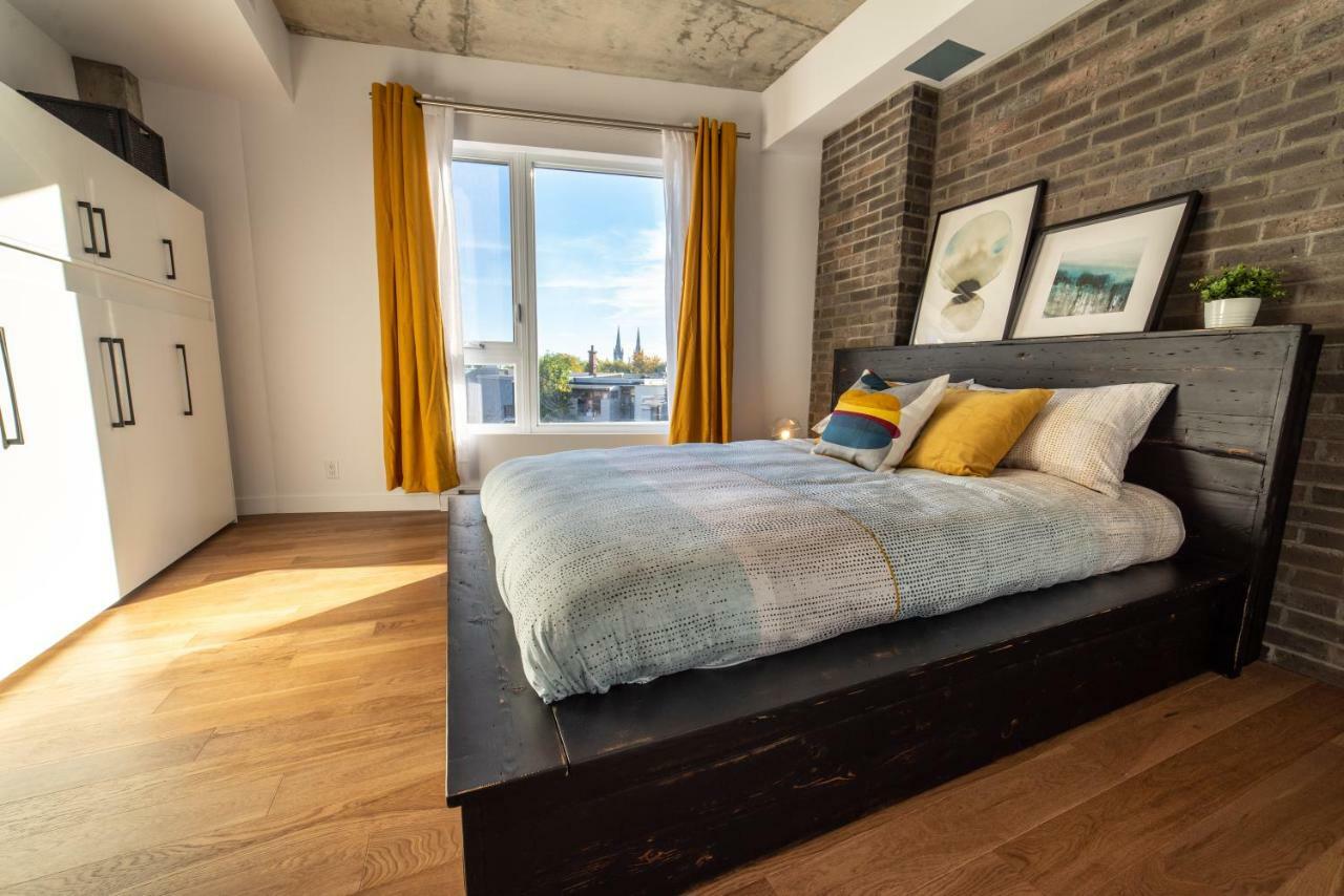 Aux Havres Urbains - Le Penthouse De La 3Ieme Avenue Leilighet Québec Eksteriør bilde