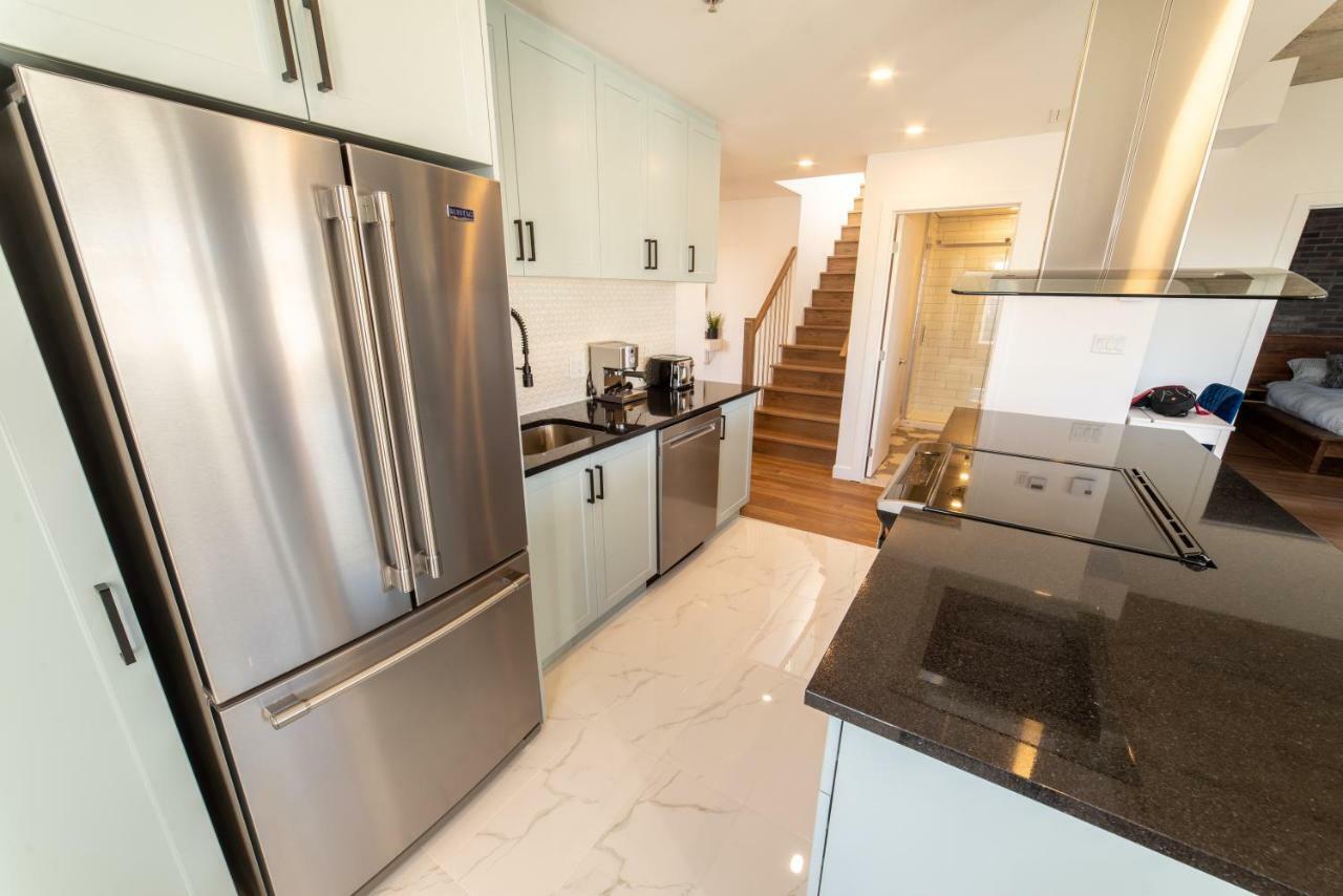 Aux Havres Urbains - Le Penthouse De La 3Ieme Avenue Leilighet Québec Eksteriør bilde