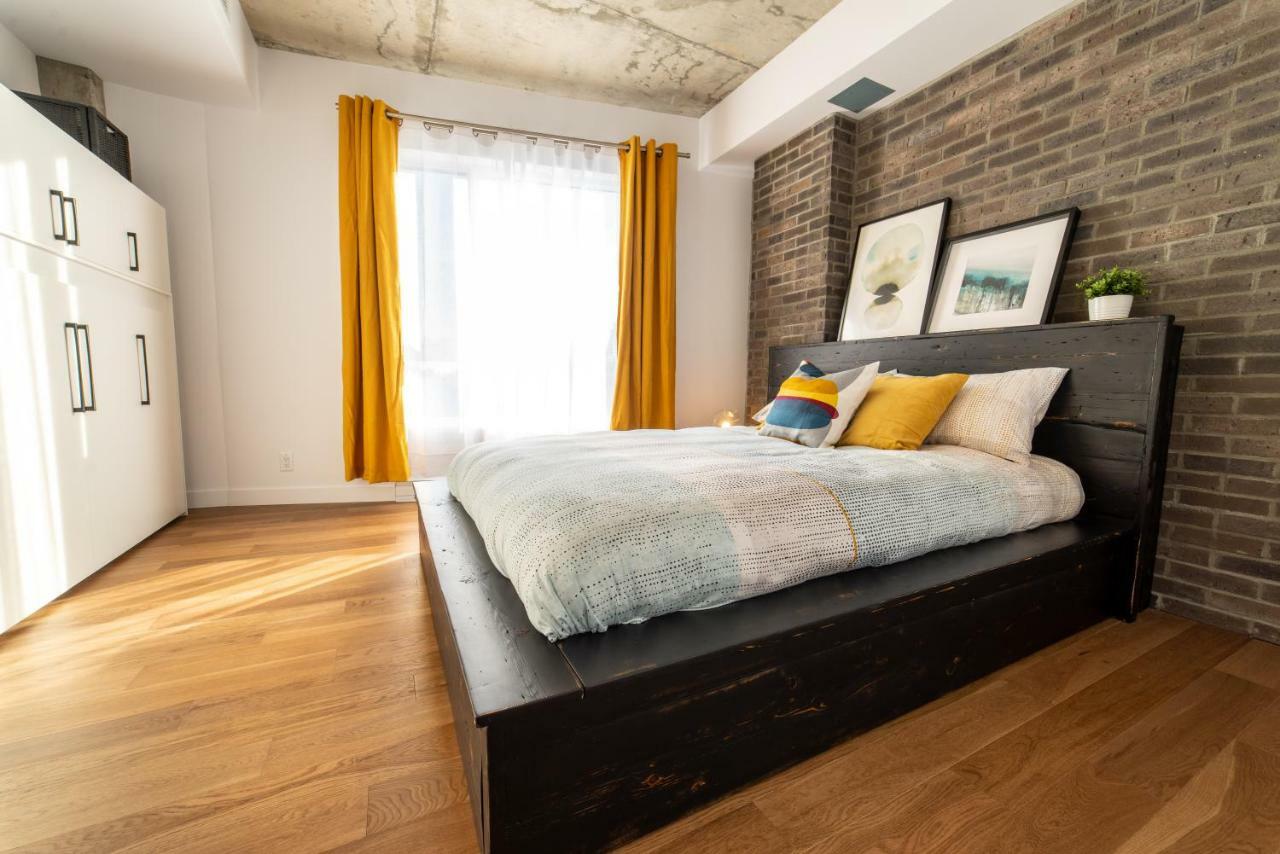 Aux Havres Urbains - Le Penthouse De La 3Ieme Avenue Leilighet Québec Eksteriør bilde