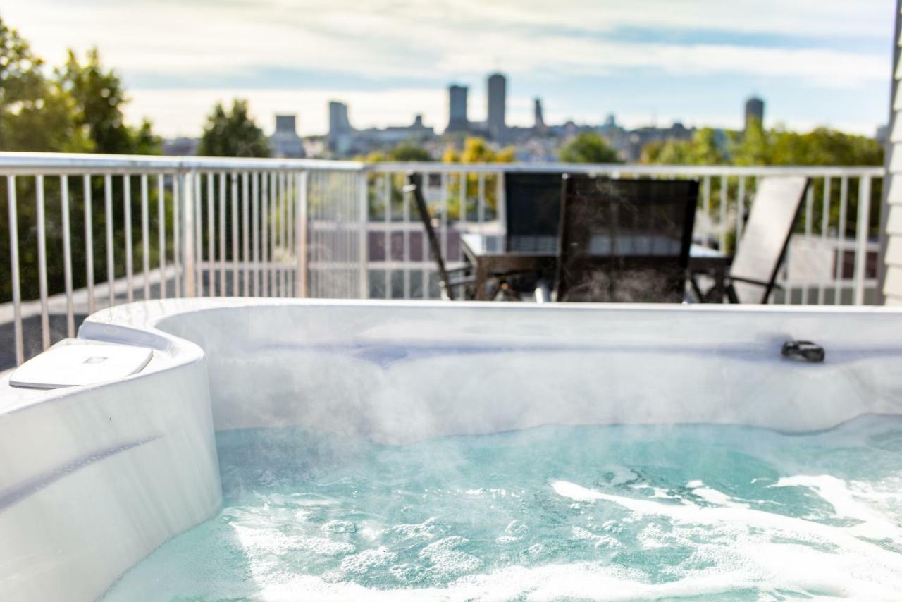 Aux Havres Urbains - Le Penthouse De La 3Ieme Avenue Leilighet Québec Eksteriør bilde